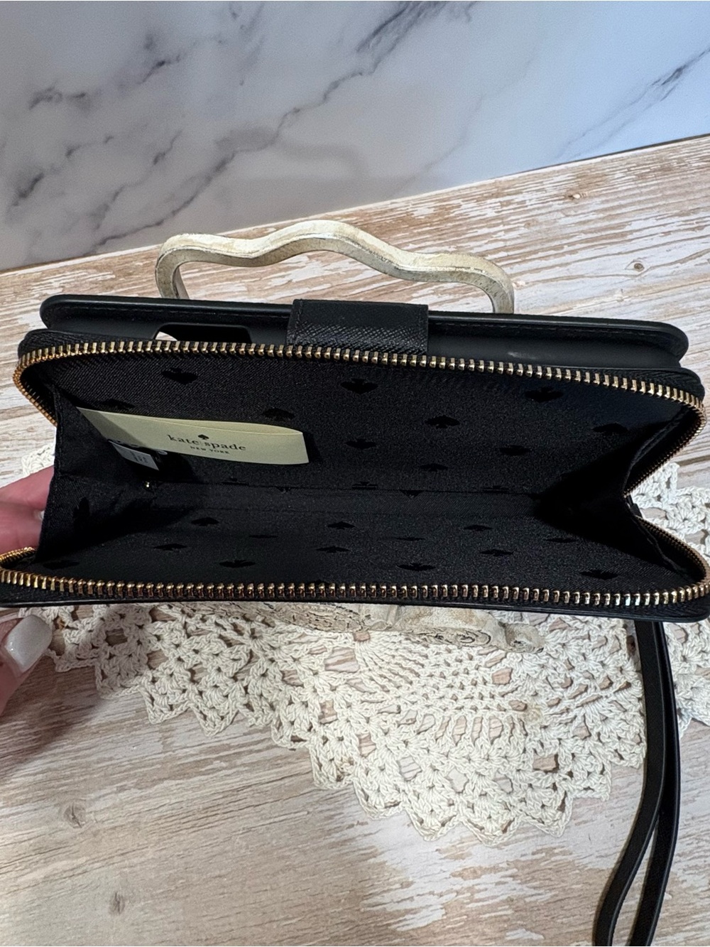 ♠️ kate spade cameron zip leather wristlet folio case ♠️ - Picture 5 of 12